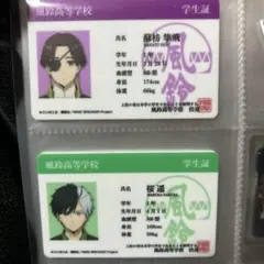 ウィンドブレーカー　学生証セット