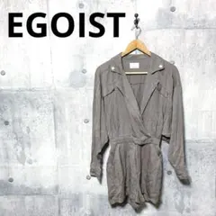 EGOIST エゴイスト ショートジャンプスーツ 2 ベージュ