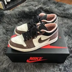 NIKE Air Jordan 1 Low ブラウン/ホワイト