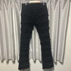 mnml ミニマル フレアデニム　32