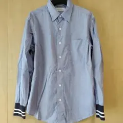 UNITED ARROWS　ユナイテッドアローズ　リブ袖　カジュアルシャツ