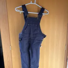 ネイビー コットンオーバーオール
