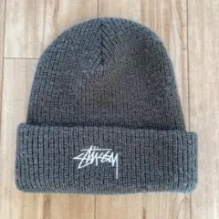90s old Stussy 紺タグ ステューシー ビーニー ニットキャップ - メルカリ