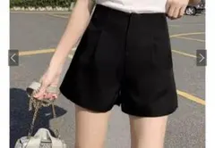 GRL グレイル タックハイウエスト ショートパンツ at1744