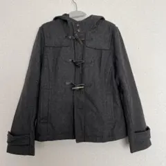 ダークグレー ダッフルコート Mサイズ