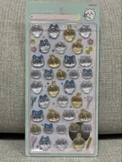 新品　正規品　ボンボンドロップシール　サンスター　ちいかわ　ハチワレ　うさぎ