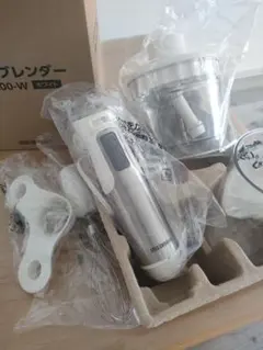 IRIS OHYAMA ハンドブレンダー HBL-200 ホワイトのサムネイル