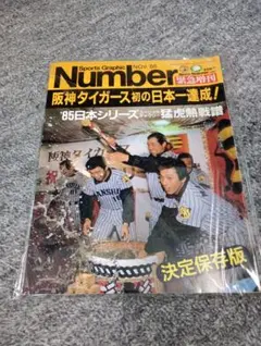 阪神タイガース】月刊Tigers 1978年創刊号から6冊セット B4サイズ