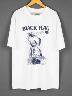 バンドTシャツ ブラックフラッグ 夏フェス コーデ ファッション メンズ