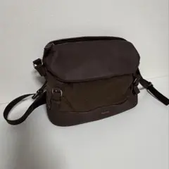 Paul Smith ポールスミス 茶 レザー ショルダーバッグ フラップタイプ
