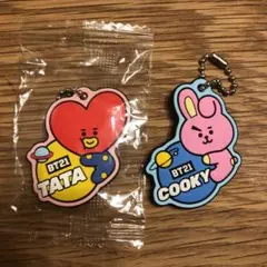 bt21 くら寿司　ラバーマスコット　ググテテ　タタ　クキ　クッキー　セット