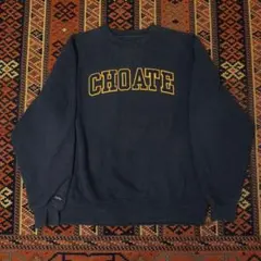 JANSPORT カレッジロゴ スウェット CHOATE ネイビー メキシコ製