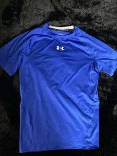 アンダーアーマー　コンプレッション　xxl 青　半袖