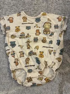 おさるのジョージ　ロンパース サイズ70