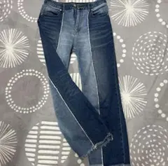 BAYFLOW JEANS デニムパッチワークパンツ