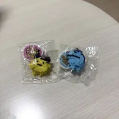 たまごっち ガチャ ドットフィギュアチャーム 2種セット まめっちとぎんじろっち