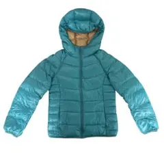 00s oldUNIQLOダウンジャケット ブルー 短丈 モンベル似