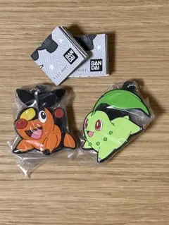 ポケモン　ラバーマスコット29 チコリータ　ポカブ