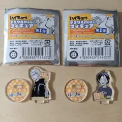 ハイキュー!! 月島蛍 山口忠 miniフィギュア 第1弾