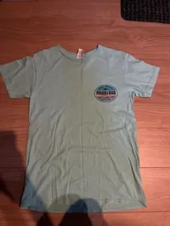 Pensacola Beach プリント Tシャツ グリーン ブルー