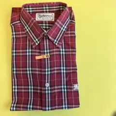 BURBERRYS LONDON レッドチェック長袖シャツ