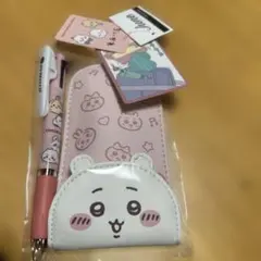 キャラクターちいかわキーケースとボールペンセット