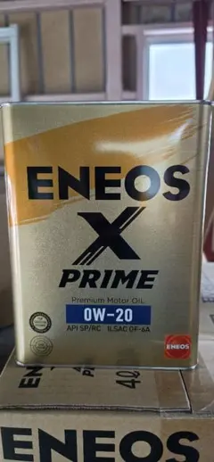 ENEOS X PRIME 5W-40 c3プレミアムエンジンオイル プジョー等 - メルカリ