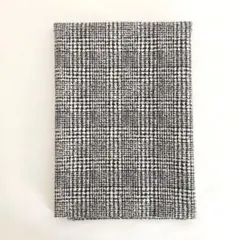 白紺チェック生地 厚手 110×150 スカート トートバッグ ハンドメイド
