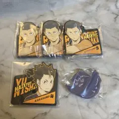 ハイキュー 一番くじ 最強の挑戦者 アクリルチャーム ラバーチャーム