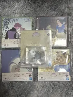 プリンセス一番くじ F賞×4（E賞おまけ付き）