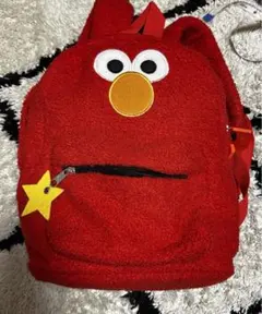 セサミストリート　ふわふわリュック　エルモ