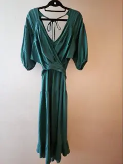 snidel カシュクールロングワンピース スナイデル