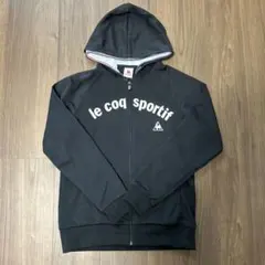 le coq sportif フルジップパーカー　黒　Ｌ