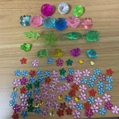 カラフルなアクリルストーンセット　100g分