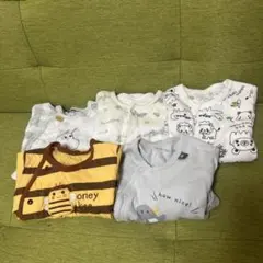 【即購入⭕️】ベビー2wayオール 50-70 5点セット