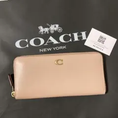 店頭完売 上質レザー 新品 COACH コーチ 長財布 リテールモデル - メルカリ