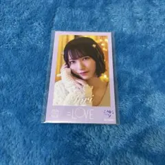 LOVE 大谷映美里 ラブソングに襲われる ジャケ衣装 チュウ 直筆生写真