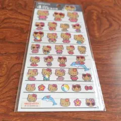 シール 4size stickers サンリオ　日焼け　ハローキティ