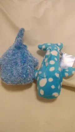 美ら海水族館ジンベイザメ ぬいぐるみ　2点セット　な730