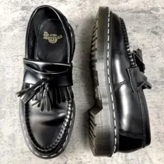 【美品】UK4 23cm ドクターマーチン エイドリアン タッセルローファーWS