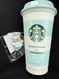 スタバ　リユーザブルカップ　ジェラピケ ベアリスタ　新品