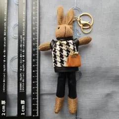 うさぎ　ぬいぐるみ　キーホルダー　バッグチャーム