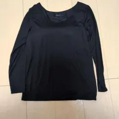 ヒートテックブラUネックT　8分袖