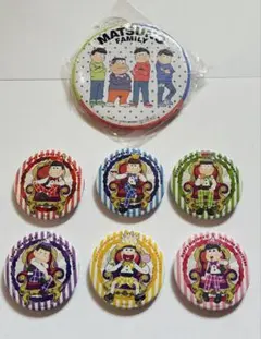 おそ松さん バースデー 缶バッジ