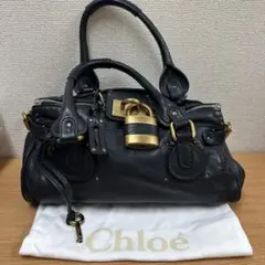 クロエ　パディントンバッグ　Chloe 黒　ブラック