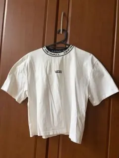 VANS ロゴネック 半袖Tシャツ ホワイト Mのサムネイル