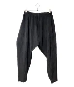 PLEATS PLEASE イッセイミヤケ サルエルパンツ ブラック 3 - メルカリ