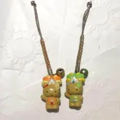 希少品⭐︎ハローキティ ハッピークローバー 伊勢志摩 根付 ストラップ