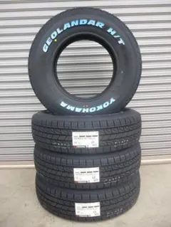 新品ヨコハマ ホワイトレター 215/60R17 4本 ハイエース・キャラバン