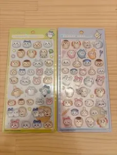 ボンボンドロップシール　ちいかわ　第2弾　 2種類　みんな　ポーズ　ニコニコ